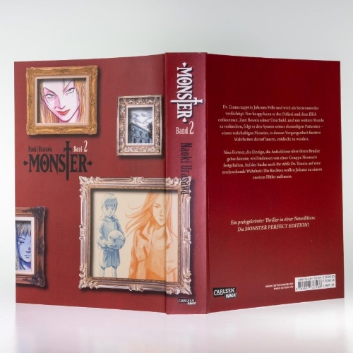 Buchcover und Innenansicht für das Buch: Monster Perfect Edition 2