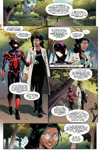 Buchcover und Innenansicht für das Buch: Miles Morales: Spider-Man (2022) #32-#36