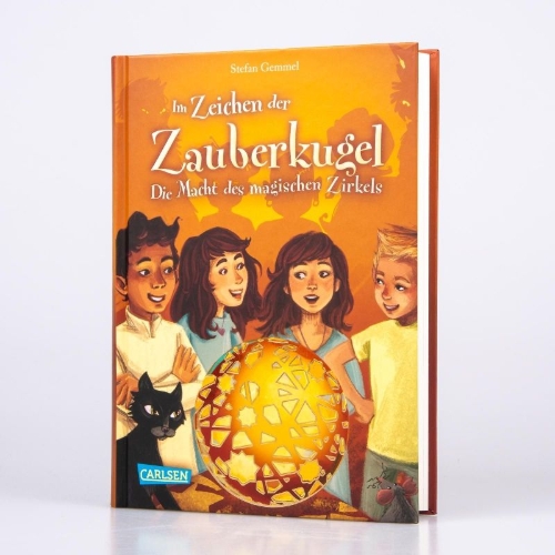 Buchcover und Innenansicht für das Buch: Im Zeichen der Zauberkugel 6: Die Macht des magischen Zirkels