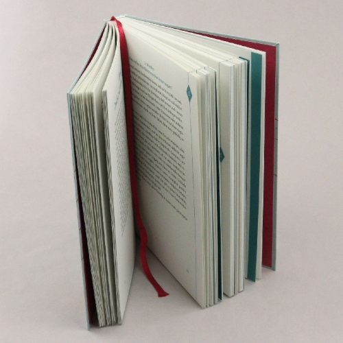 Buchcover und Innenansicht für das Buch: Ich schreibe mich gesund