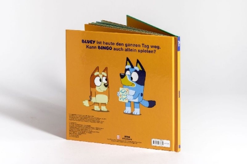 Buchcover und Innenansicht für das Buch: BLUEY - Bingo