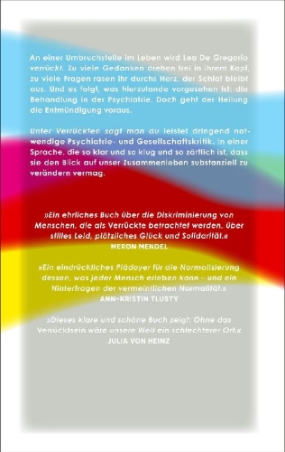Buchcover und Innenansicht für das Buch: Unter Verrückten sagt man du