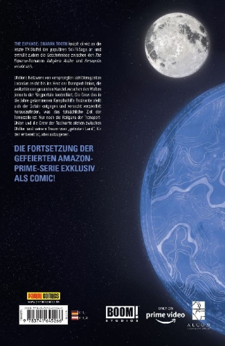 Buchcover und Innenansicht für das Buch: The Expanse: Dragon Tooth Vol. 3
