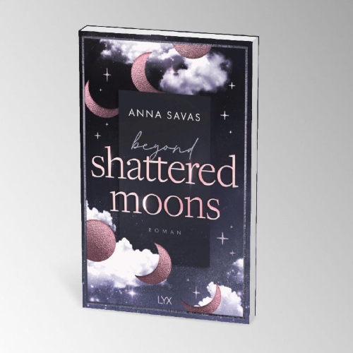 Buchcover und Innenansicht für das Buch: Beyond Shattered Moons