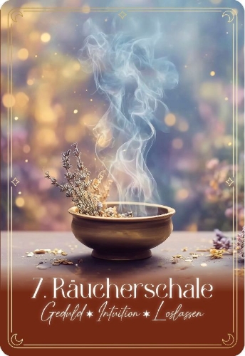 Buchcover und Innenansicht für das Buch: Alua Witch - Dein Hexenorakel - 40 Orakelkarten-96-seitiges Booklet