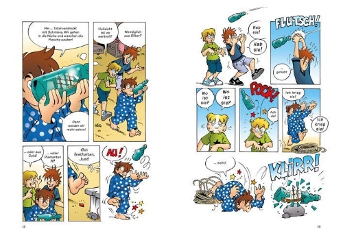 Buchcover und Innenansicht für das Buch: Die drei ??? Kids. Strandpiraten (drei Fragezeichen)