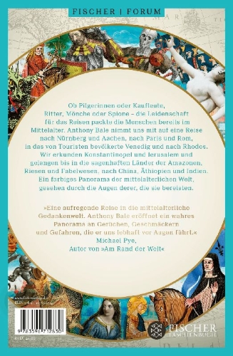 Buchcover und Innenansicht für das Buch: A Travel Guide to the Middle Ages. The World Through Medieval Eyes