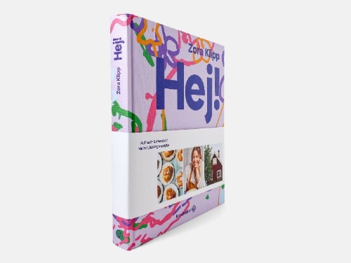 Buchcover und Innenansicht für das Buch: Hej!