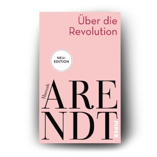 Buchcover und Innenansicht für das Buch: Über die Revolution