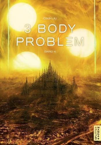 Buchcover und Innenansicht für das Buch: 3 Body Problem 04