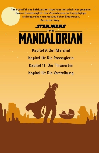 Buchcover und Innenansicht für das Buch: US-Star Wars: The Mandalorian Sason 2 #1-#4