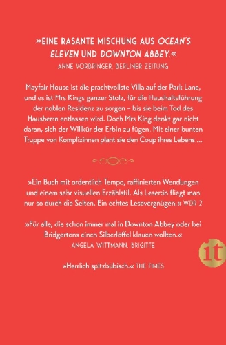 Buchcover und Innenansicht für das Buch: The Housekeepers