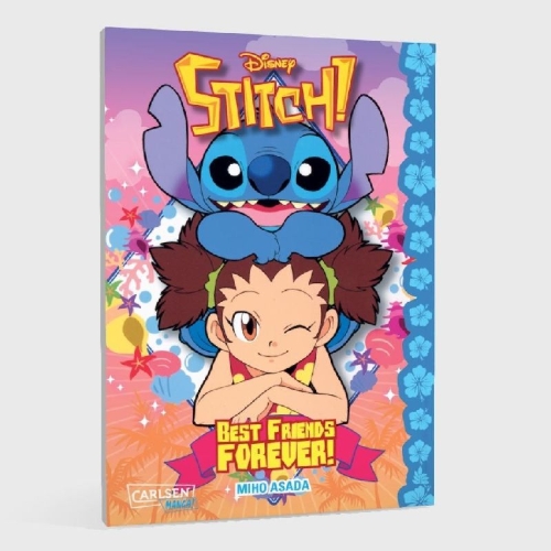 Buchcover und Innenansicht für das Buch: STITCH! MENSORE IZAYOI TOU / STITCH! ZUTTO SAIKOU NO TOMODACHI NIKKI