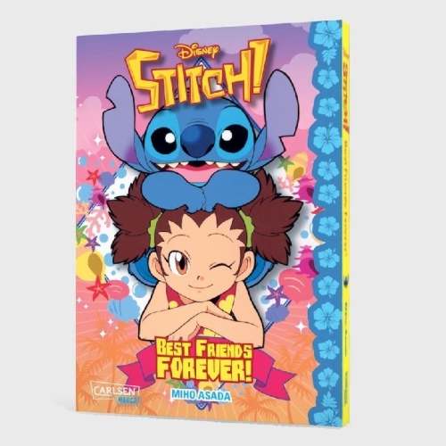 Buchcover und Innenansicht für das Buch: STITCH! MENSORE IZAYOI TOU / STITCH! ZUTTO SAIKOU NO TOMODACHI NIKKI