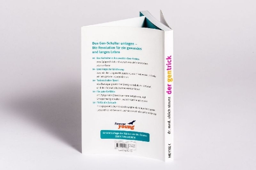 Buchcover und Innenansicht für das Buch: Der Gen-Trick