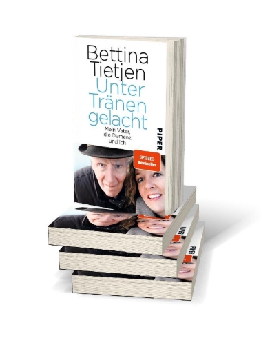 Buchcover und Innenansicht für das Buch: Unter Tränen gelacht