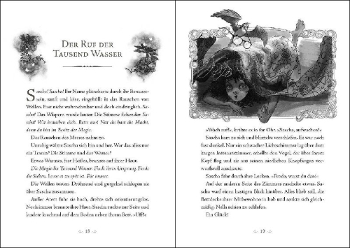 Buchcover und Innenansicht für das Buch: StoryWorld (Band 2) - Im Wald der Silberwölfe