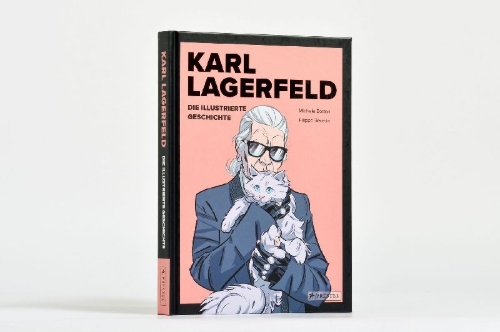 Buchcover und Innenansicht für das Buch: Karl Lagerfeld