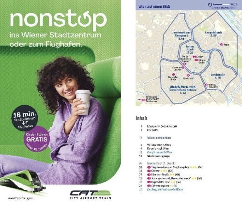Buchcover und Innenansicht für das Buch: Reise Know-How CityTrip Wien