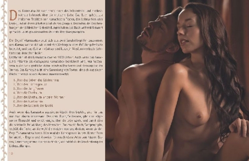 Buchcover und Innenansicht für das Buch: Kamasutra