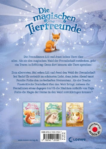 Buchcover und Innenansicht für das Buch: Ruby Fuzzybrush´s Star Dance