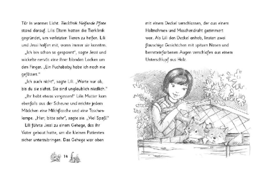 Buchcover und Innenansicht für das Buch: Ruby Fuzzybrush´s Star Dance