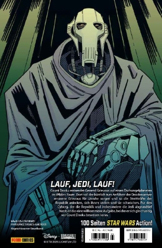 Buchcover und Innenansicht für das Buch: US Star Wars: Grievous