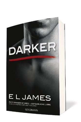 Buchcover und Innenansicht für das Buch: Darker: Fifty Shades Darker as Told by Christian