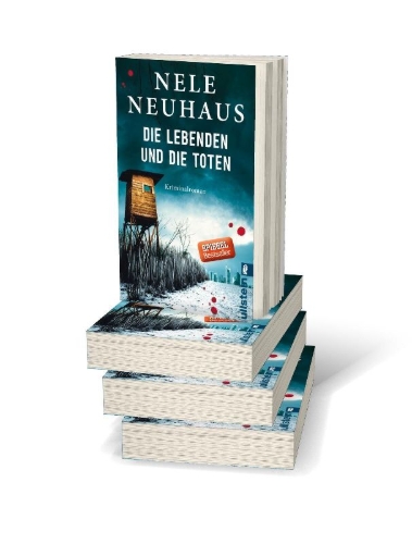 Buchcover und Innenansicht für das Buch: Die Lebenden und die Toten
