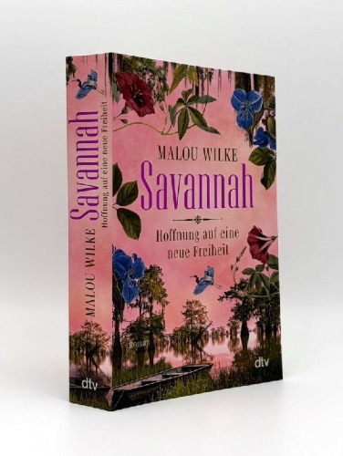 Buchcover und Innenansicht für das Buch: Savannah - Hoffnung auf eine neue Freiheit