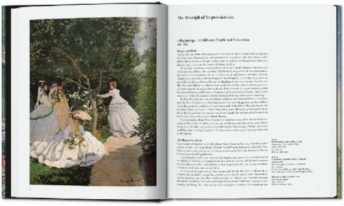 Buchcover und Innenansicht für das Buch: Monet. The Triumph of Impressionism