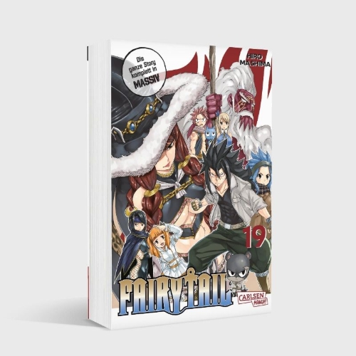 Buchcover und Innenansicht für das Buch: Fairy Tail