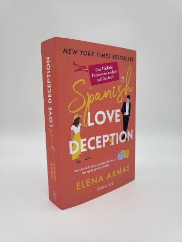 Buchcover und Innenansicht für das Buch: The Spanish Love Deception