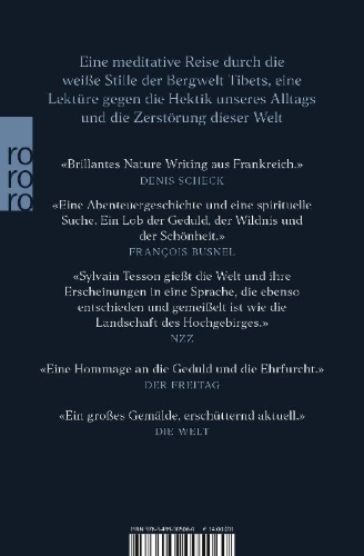 Buchcover und Innenansicht für das Buch: La panthère des neiges