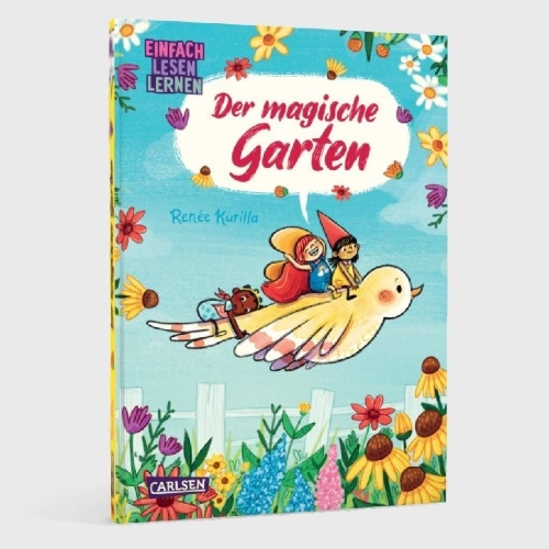 Buchcover und Innenansicht für das Buch: THE FLOWER GARDEN