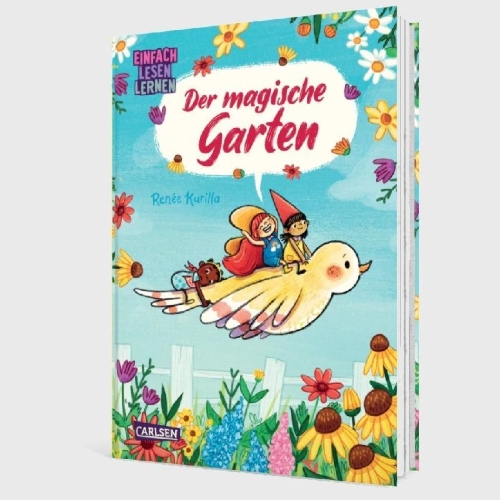Buchcover und Innenansicht für das Buch: THE FLOWER GARDEN