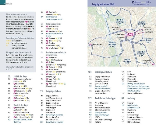 Buchcover und Innenansicht für das Buch: Reise Know-How CityTrip Leipzig