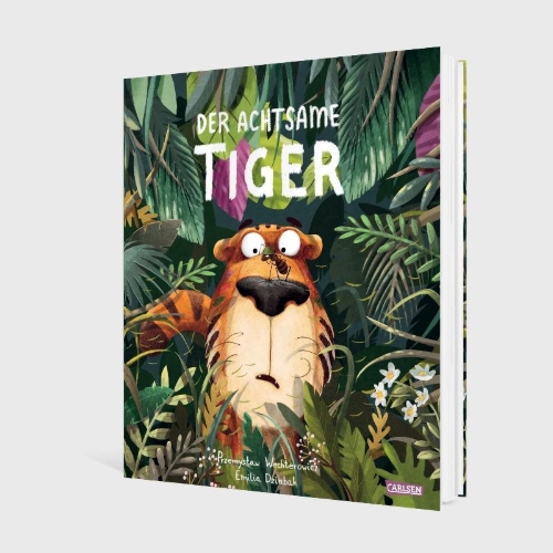 Buchcover und Innenansicht für das Buch: Der achtsame Tiger: Der achtsame Tiger
