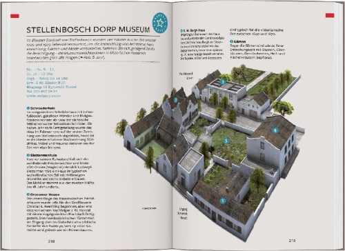 Buchcover und Innenansicht für das Buch: Baedeker Reiseführer Kapstadt, Garden Route
