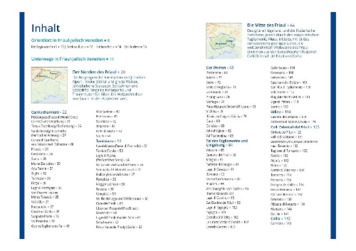Buchcover und Innenansicht für das Buch: MICHAEL MÜLLER Reiseführer Friaul-Julisch Venetien