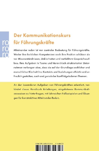 Buchcover und Innenansicht für das Buch: Kommunikationspsychologie für Führungskräfte