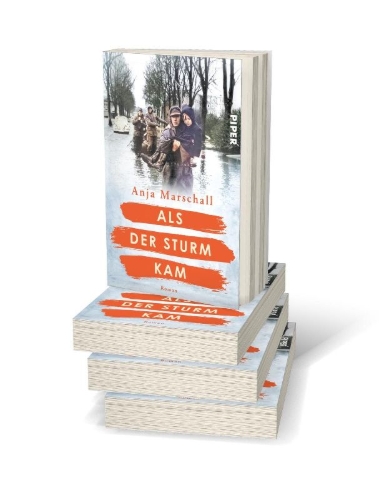 Buchcover und Innenansicht für das Buch: Als der Sturm kam