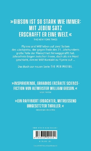 Buchcover und Innenansicht für das Buch: The Periphal