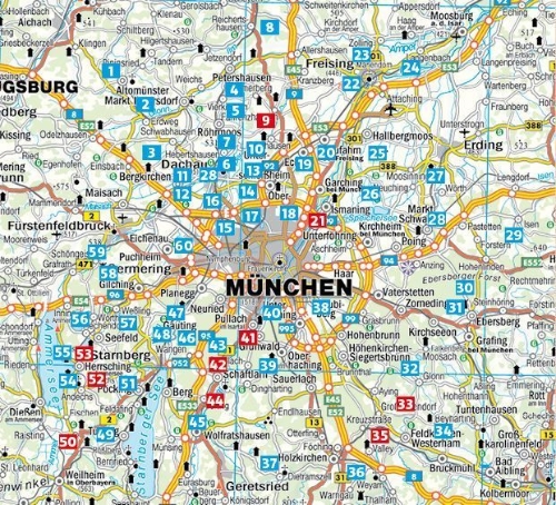 Buchcover und Innenansicht für das Buch: Rund um München