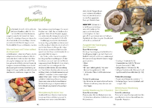 Buchcover und Innenansicht für das Buch: Brotzeit-Schmankerl to go
