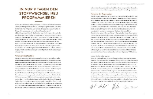 Buchcover und Innenansicht für das Buch: Die revolutionäre 9-Tage-Leber-Kur