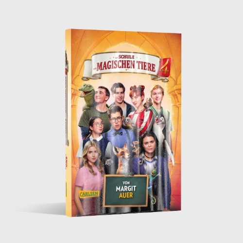 Buchcover und Innenansicht für das Buch: Die Schule der magischen Tiere: Das Buch zum Film 4