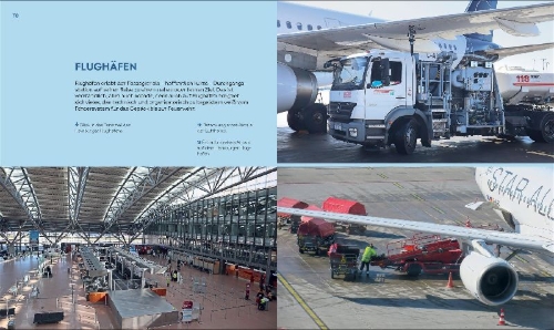 Buchcover und Innenansicht für das Buch: Littek, F: Das große Buch der Luftfahrt