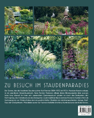 Buchcover und Innenansicht für das Buch: Der Garten meines Vaters Karl Foerster