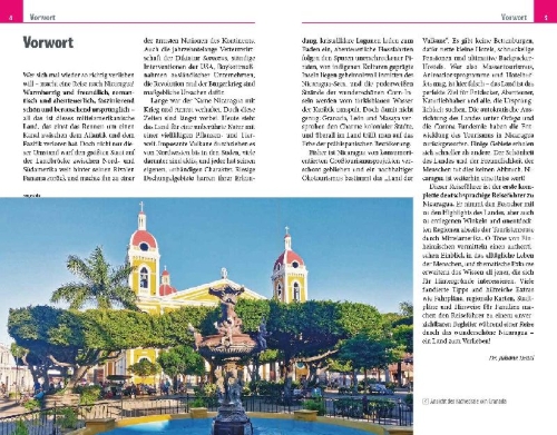 Buchcover und Innenansicht für das Buch: Reise Know-How Reiseführer Nicaragua